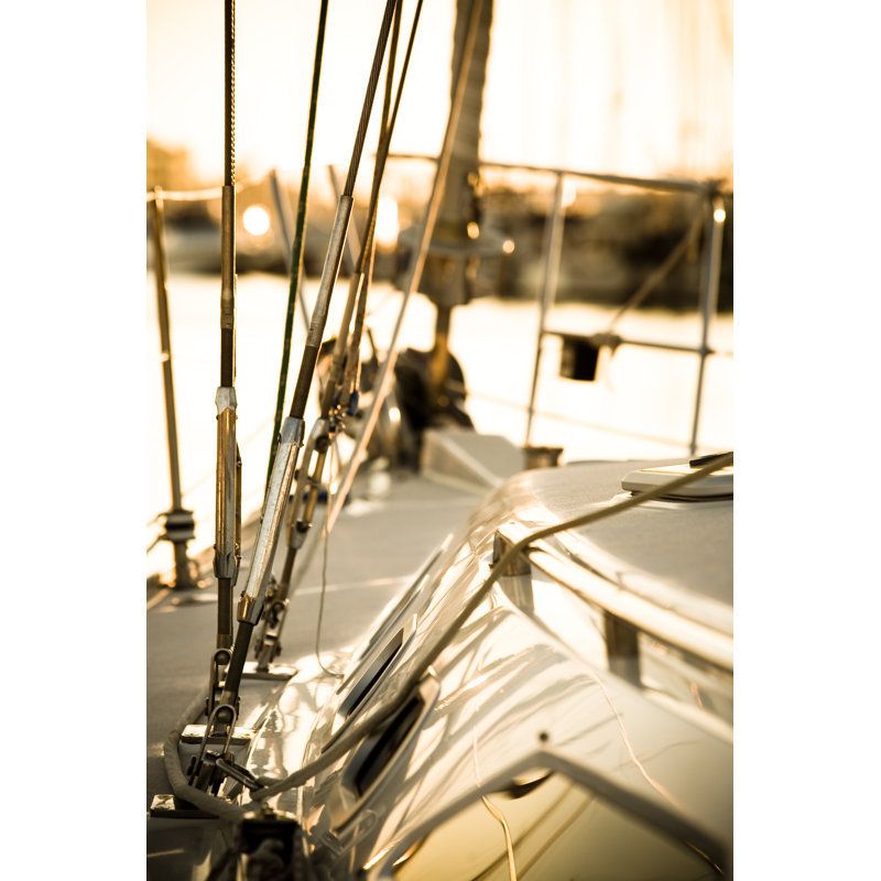 Boat Deck by Halbergman, 36" H x 24" W
