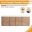 Ensemble de meuble-lavabo mural double 60 po avec plateau en résine Warnor, ensemble de meuble-lavabo double 60 po avec lavabo en résine-686796327-686796326