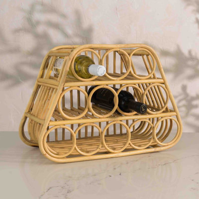 Lombok wine rack by Bayou Breeze