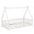 Creative Tent-Shaped Floor Bed With Secure Guardrails-88341197
