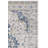 Christa Oriental Ivory / Blue Area Rug-1707661792