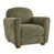 Boucle vert olive sélectionné