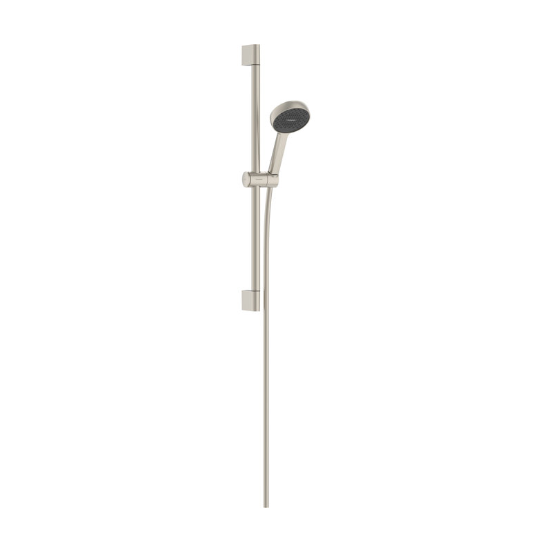 Ensemble de barres murales 95, 1 jet, 1,75 gal / min en nickel brossé hansgrohe Activera S, Brushed Nickel, 1.75 GPM