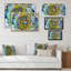 Vibrant Element Design - Impression sur toile avec cadre flottant-294180476-294180477