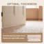 Tapis Bracken traditionnel de style persan audacieux, gris crème ivoire beige rose, lavable à la machine, antidérapant, à poils courts, pour l'intérieur et l'extérieur, adapté aux animaux domestiques, idéal pour le salon, la chambre, la salle à manger, l'entrée, le couloir ou le bureau.-2089445519