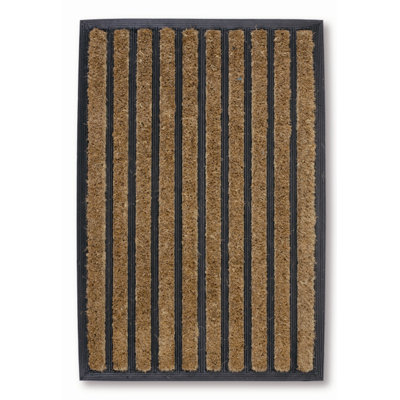Ivey Non-Slip Striped Doormat