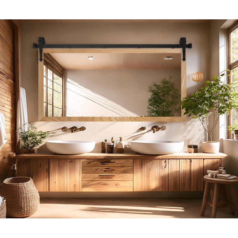 Miroir Gracie Oaks, 33 po x 52 po, Naturel