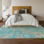 Premium Machine Washable Prisco Teal Rug-804466587