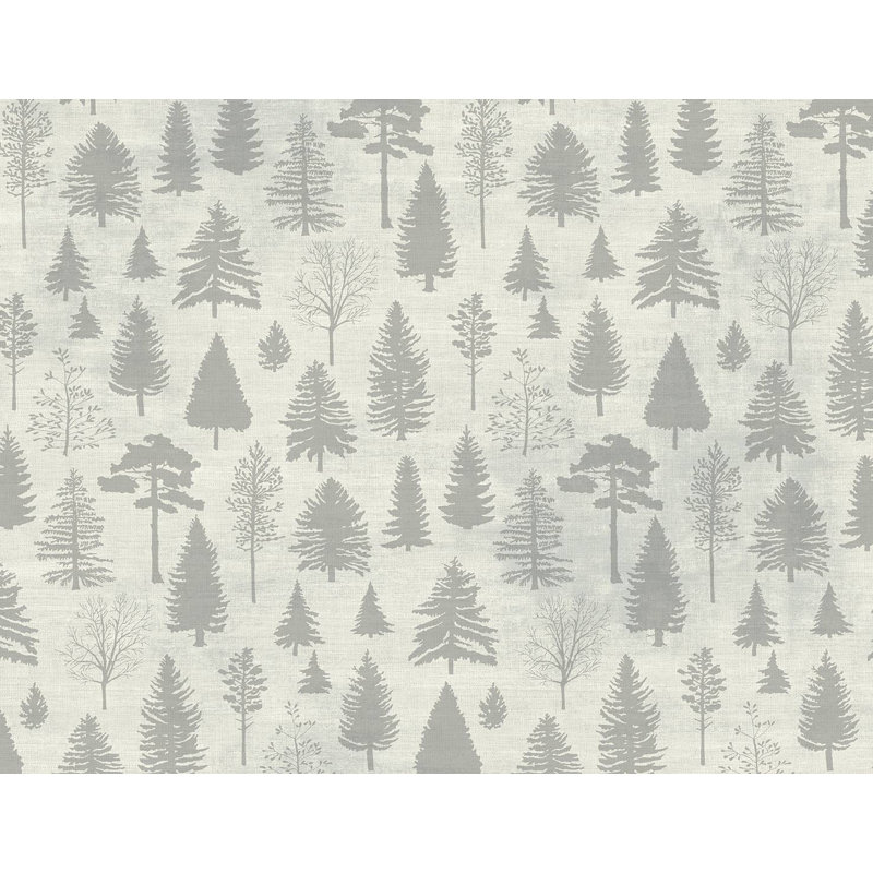 Rouleau de papier peint L 27 pi x l 27 po Bellair, Gris rêveur