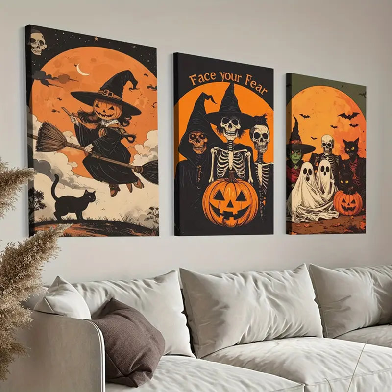 3 Piece Wrapped Canvas Print