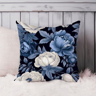 Floral William Morris Blue Peonies XI Cottage & Cottagecore