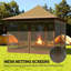 Gazebo, Mosquito Net For Garden Use With Carry Bag-125125397