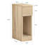 Bergmundur 20cm W Bedside Table-2067542574