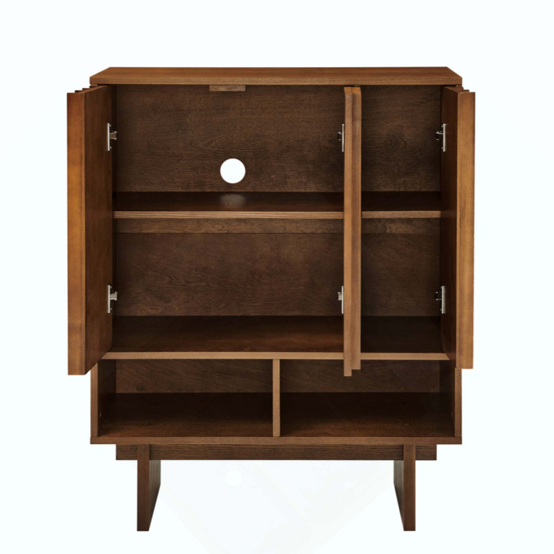 Buffet Mid Mid Modern, Noyer