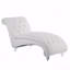 Chaise longue sans accoudoirs touffetée