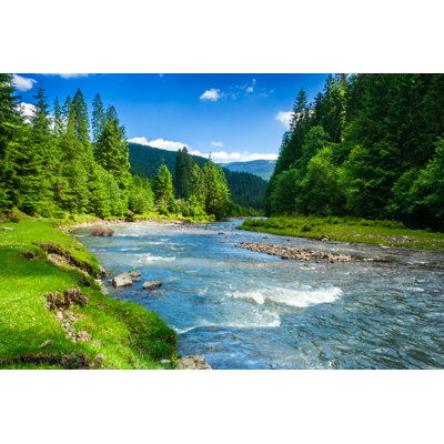 " Mountain River " by Mike_Pellinni