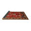 Tapis traditionnel gris / rouge / vert-1125110962