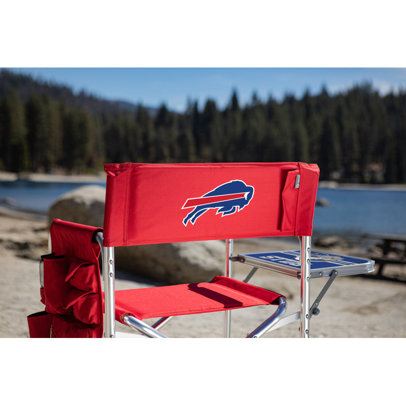 Folding Director Chair, Buffalo Bills, Red