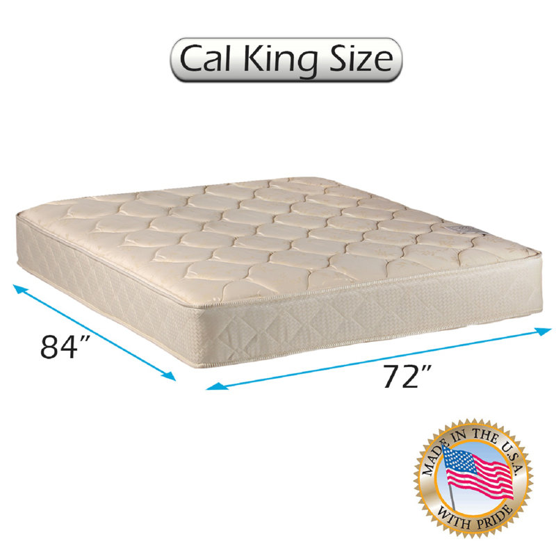 Mccready Two-Sided 9" Firm Innerspring Mattress, California King