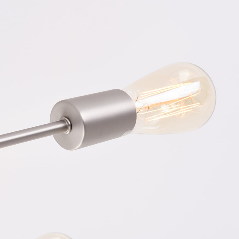 Kasson Semi Flush Mount, Brushed Nickel