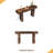 62.99-Inch Long Console Table, Wooden Rectangular Sofa Table Behind The Couch, Farmhouse Entryway Table For Entrance-1118902070