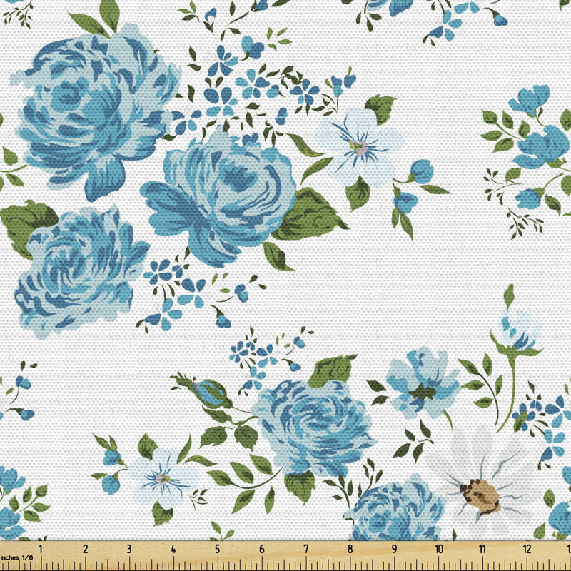 Tissu rétro Ambesonne, l 36 po x L 360 po