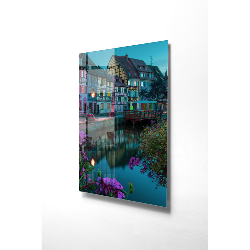 Elegant Decorative Tempered Glass Painting, 19.7 x 27.6 Inches | 100% Tempered Glass, Thickness: 0.16 Inches | Perfect for Home Decor, Living Room, and Office | Stunning Art Piece with Modern Aesthetic