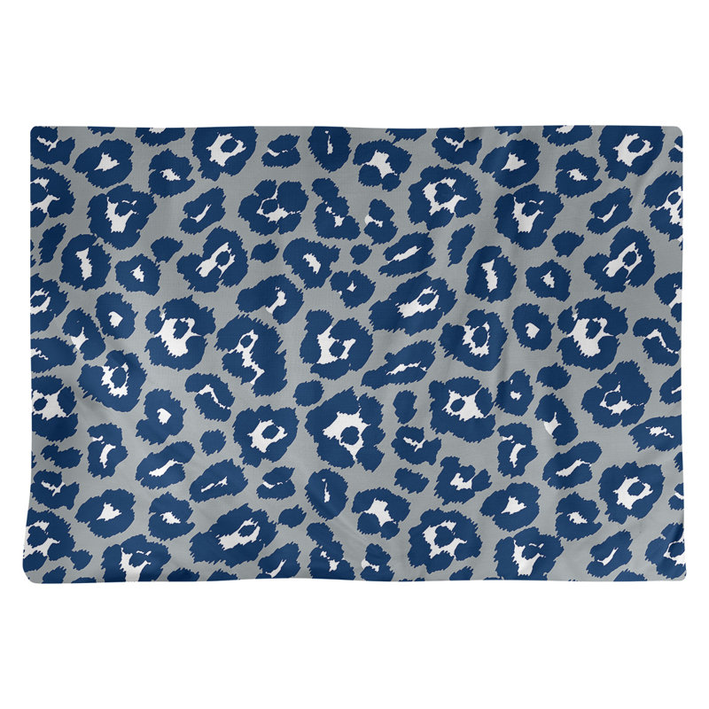 Napperon Indianapoli, Gris / blanc / bleu Speed, polyester