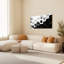 «Geometric Hexagon Motif», art abstrait sur toile tendue, impression sur toile, ensemble de 1-654209522