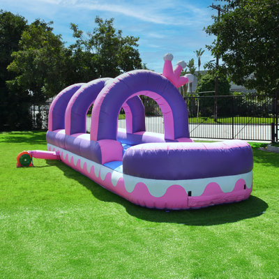 Tiara Inflatable Slip N Slide Bounce House