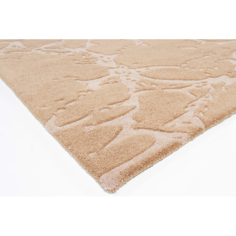 Navyan Black/Gray Area Rug, Beige/Pink/Cream, Rectangle 7' x 10'6"