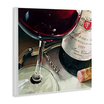«Red Wine & Corkscrew», art par Stefano Ferreri
