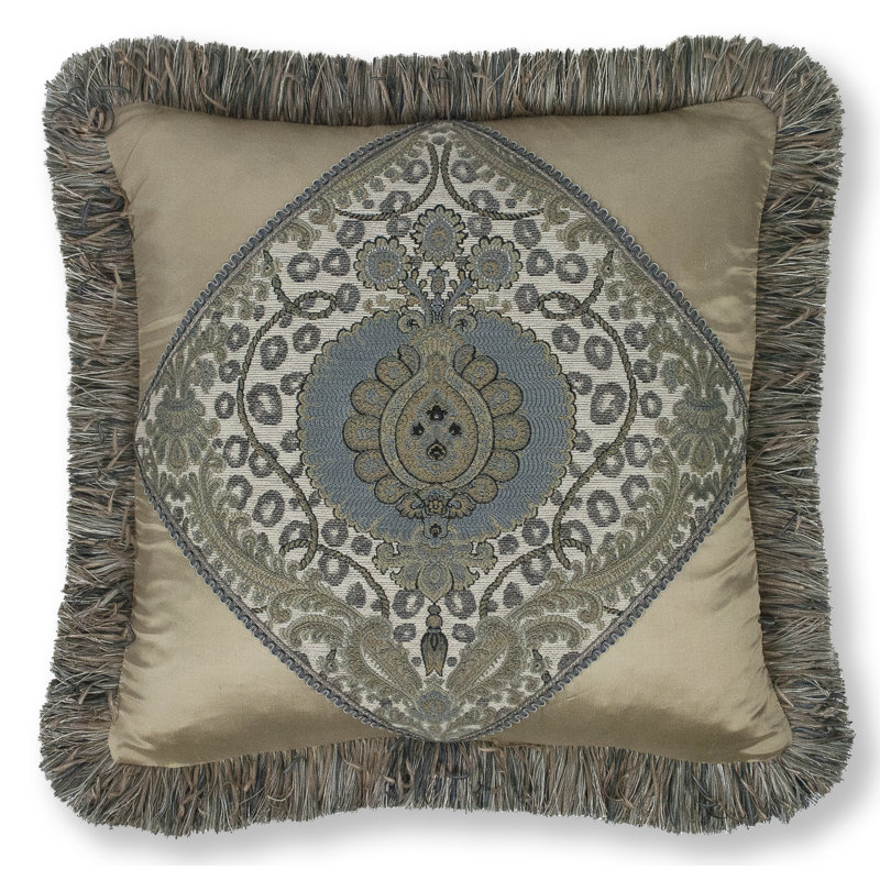 Sela Fringed Throw Pillow