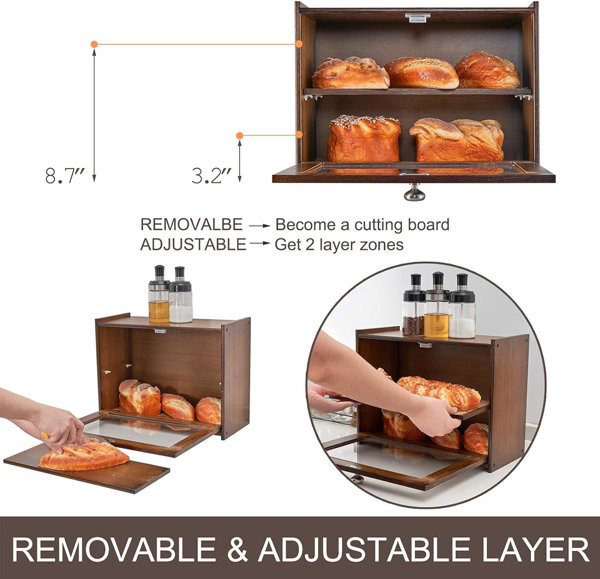 Cutting Board With Detachable Storage Bins - Kind Cooking