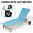Bembo 74.8" Long Reclining Chaise Lounge with Wheels-1473045851