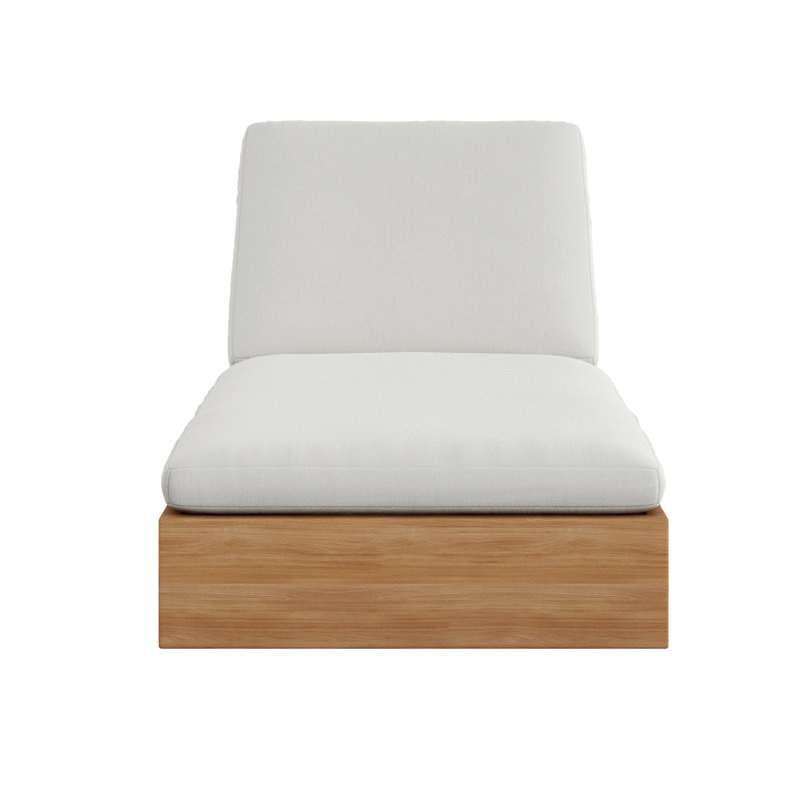 Beja Chaise Lounge - Silver, Silver