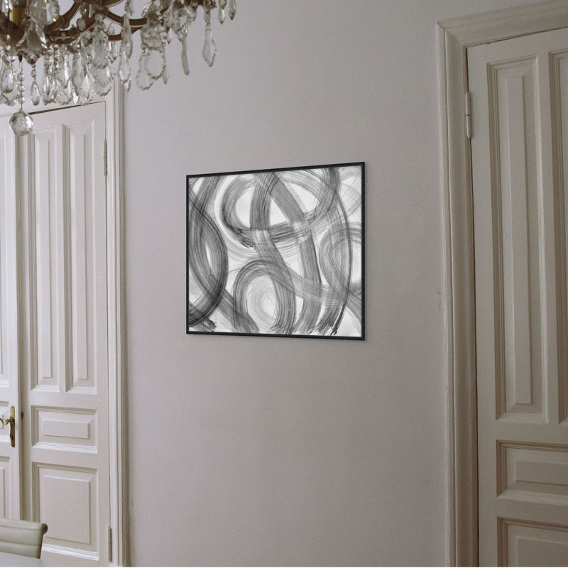 Sculpted Silence 2 Framed Print Canvas, 20.25" H x 24.25" W