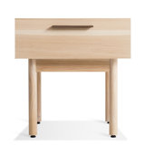 Shale 1 - Drawer Solid Wood Nightstand