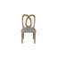 Chaise à dossier sculpté (ensemble de 2)