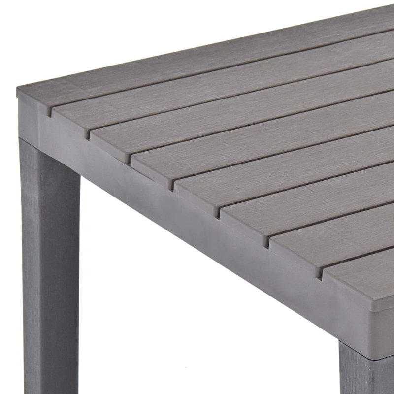 Jewell Square Outdoor Coffee Table , 30.7 " W 30.7 " D, Mocha
