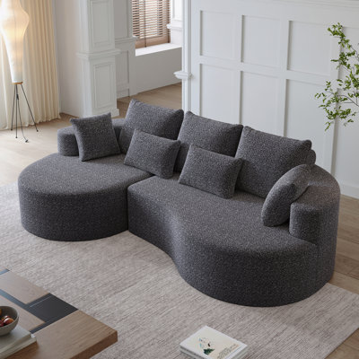 Canapé modulaire surdimensionné rembourré Modern