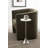Round Marble and Metal Drink Table-2111102426