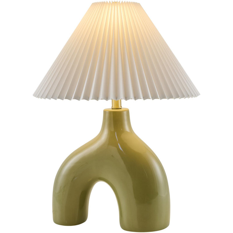 Lampe de table Tandria, Vert