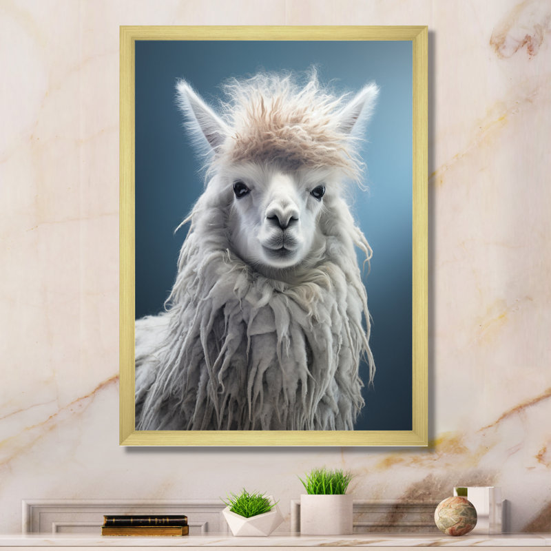" Alcapas Whispering I ", Gold Picture Framed, 20" H x 12" W x 1" D