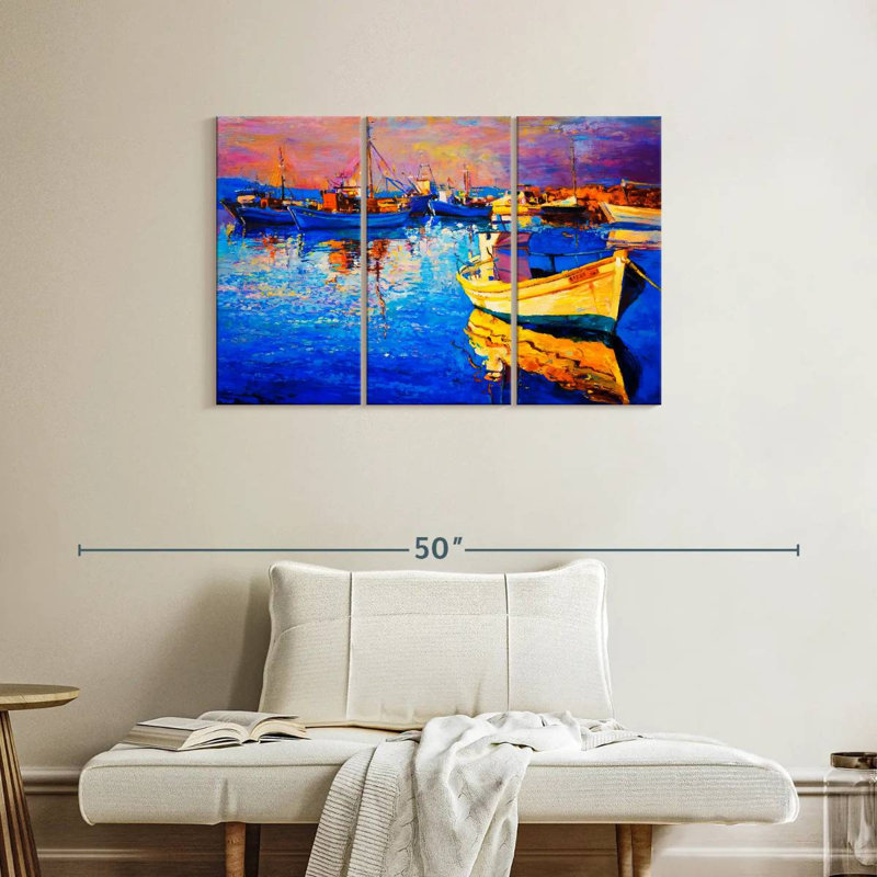 Huile Mehar Sunset, H 24 po x l 38 po
