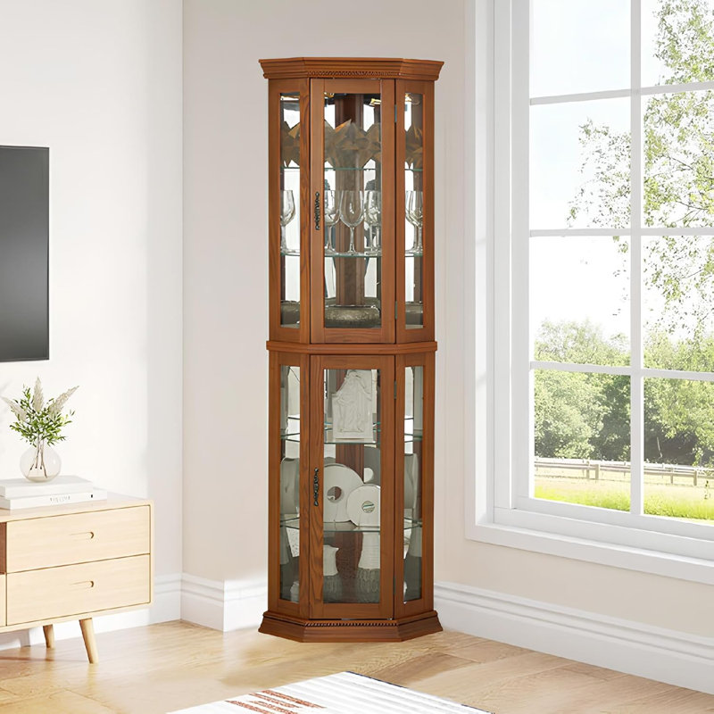 Armoire de salle à manger Adaidh, Chêne