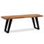 Grazierville Wood Bench