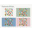 Pixel Adventure Wall Decals, Set of 56 Peel and Stick Nursery Wall Stickers, Satin Finish Removable Kids Room Wall Art, 20"W x 20"H (50 x 50 cm)-1013834368