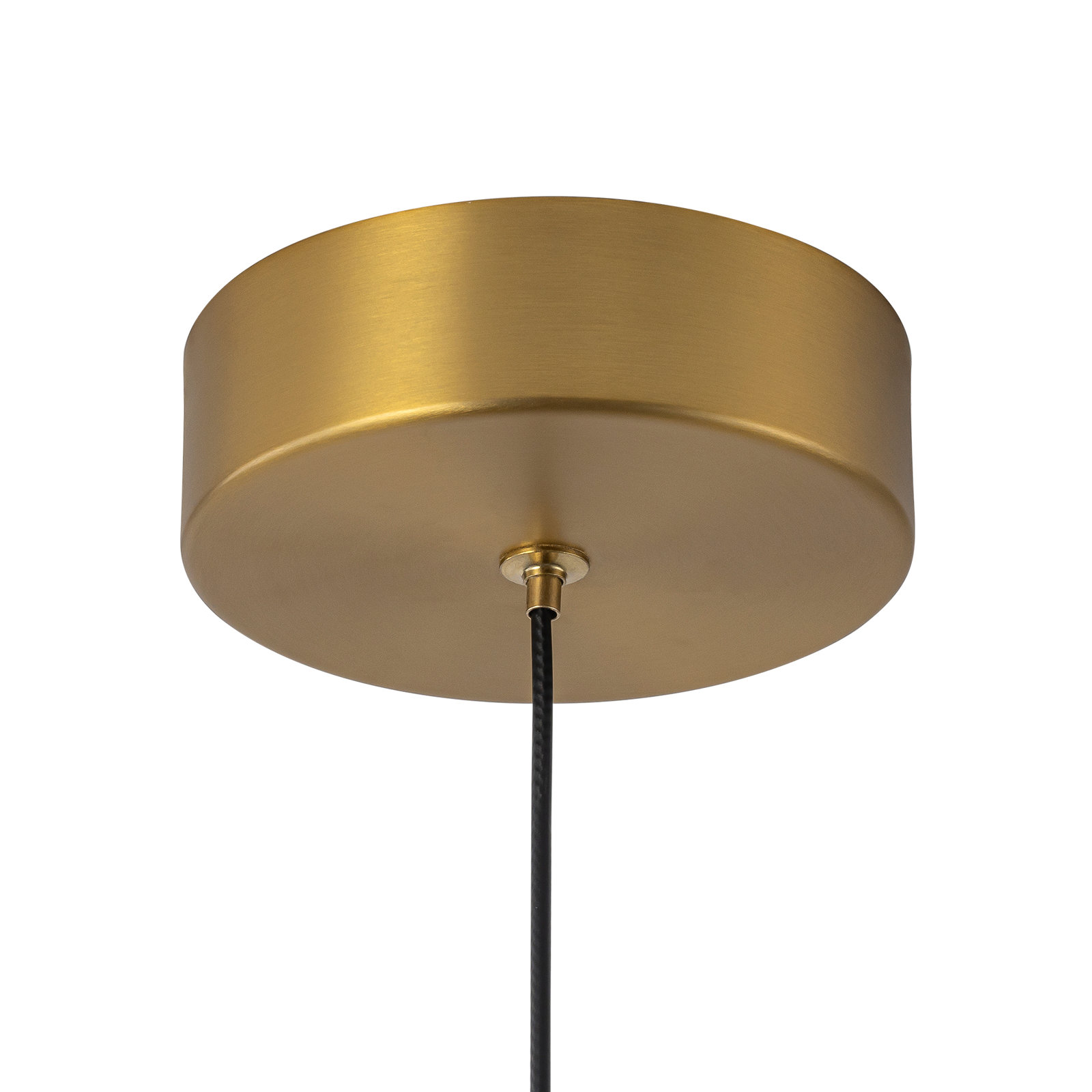Vernet 24-in Dimmable LED Pendant, Gold