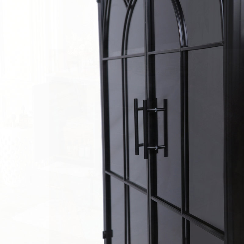 Charming Arched Storage Cabinet for Various Rooms, Enhancing Décor and Functionality